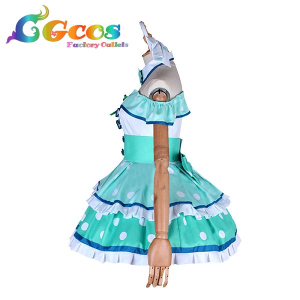 画像2: ラブライブ! サンシャイン!! アニメ1期11話挿入歌 想いよひとつになれ 松浦果南 コスプレ衣装 (2)