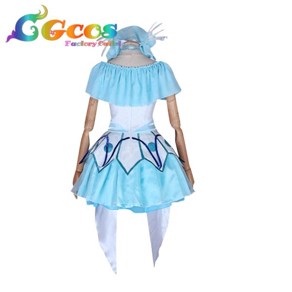 画像3: ラブライブ! サンシャイン!! 熱くなっちゃう WATER BLUE NEW WORLD 高海千歌UR 覚醒後 コスプレ衣装 (3)