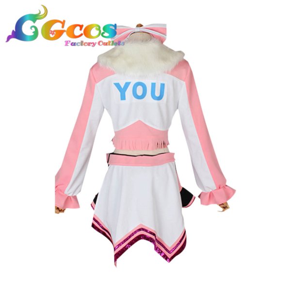 画像4: ラブライブ! サンシャイン!! 第2期第6話 Aqours MIRACLE WAVE 渡辺曜 コスプレ衣装 (4)