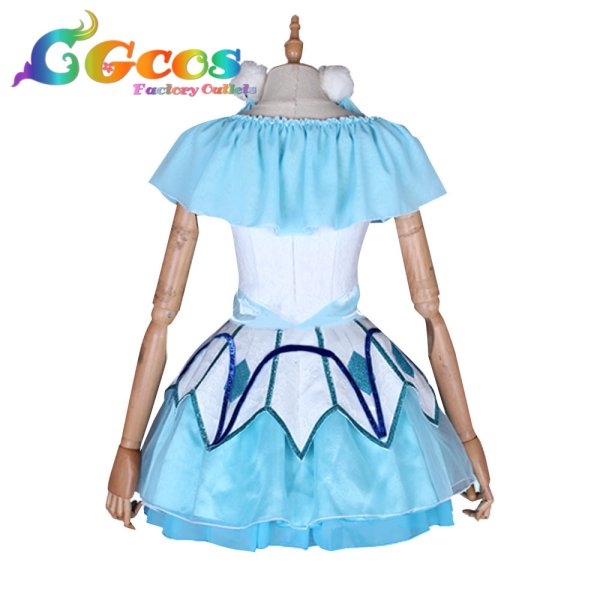 画像3: ラブライブ! サンシャイン!!　みんな大好き　WATER BLUE NEW WORLD　黒澤ルビィUR　覚醒後　コスプレ衣装 (3)