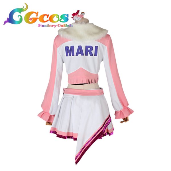 画像4: ラブライブ! サンシャイン!! 第2期第6話 Aqours MIRACLE WAVE 小原鞠莉 コスプレ衣装 (4)