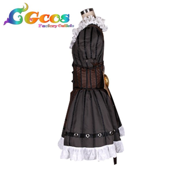 画像2: アリスマッドネスリターンズ Alice: Madness Returns アリス スチームドレス コスプレ衣装 (2)