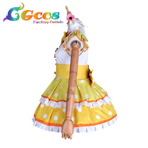 画像2: ラブライブ! サンシャイン!! アニメ1期11話挿入歌 想いよひとつになれ 国木田花丸 コスプレ衣装 (2)