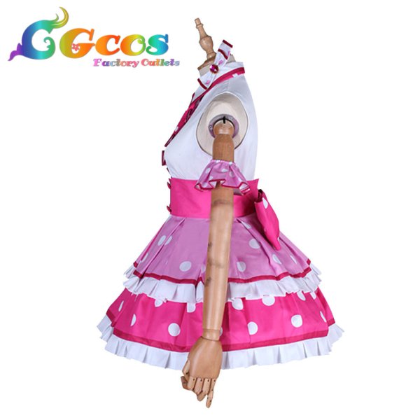 画像2: ラブライブ! サンシャイン!! アニメ1期11話挿入歌 想いよひとつになれ 黒澤ルビィ コスプレ衣装 (2)