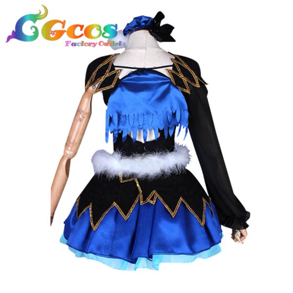 画像3: ラブライブ! サンシャイン!! 楽しい仲間 WATER BLUE NEW WORLD 松浦果南UR 覚醒後 コスプレ衣装 (3)