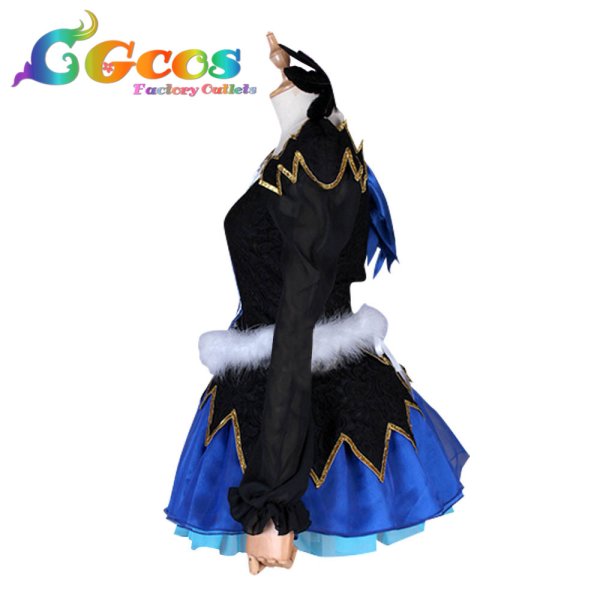 画像2: ラブライブ! サンシャイン!! 夢中になれること WATER BLUE NEW WORLD 渡辺曜UR 覚醒後 コスプレ衣装 (2)