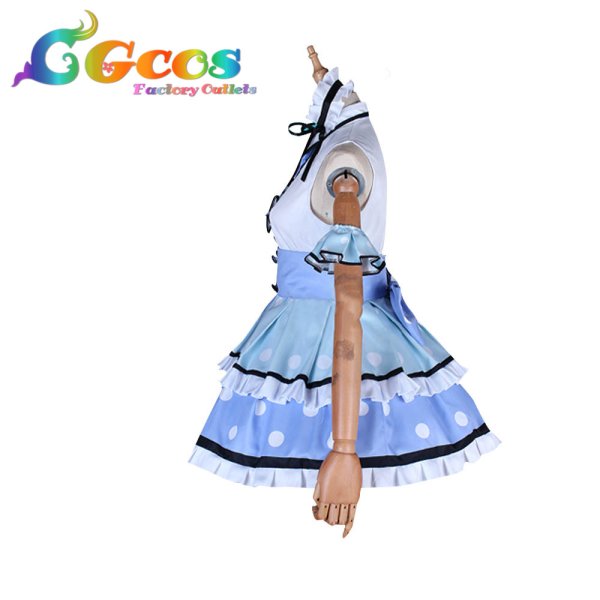 画像2: ラブライブ! サンシャイン!! アニメ1期11話挿入歌 想いよひとつになれ 津島善子 コスプレ衣装 (2)