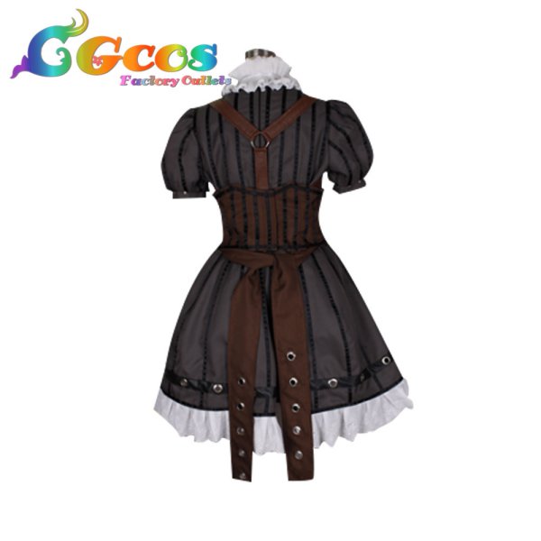 画像3: アリスマッドネスリターンズ Alice: Madness Returns アリス スチームドレス コスプレ衣装 (3)