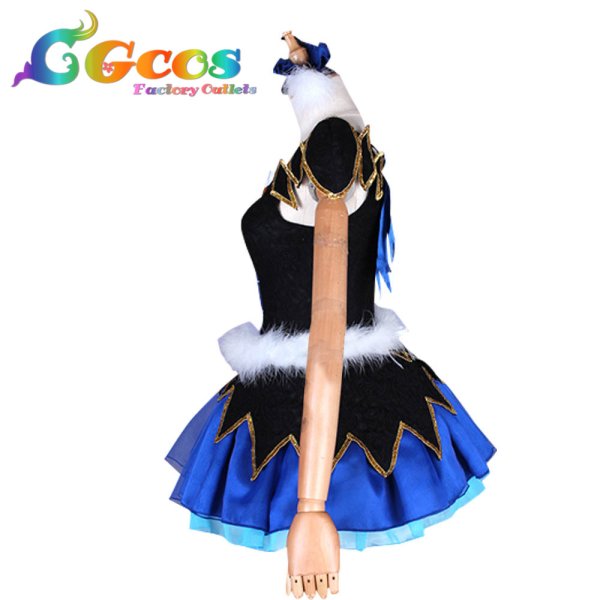 画像2: ラブライブ! サンシャイン!! 楽しい仲間 WATER BLUE NEW WORLD 松浦果南UR 覚醒後 コスプレ衣装 (2)