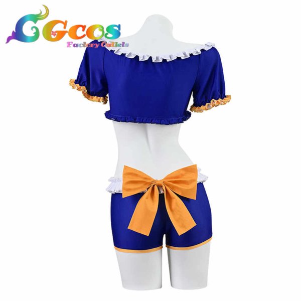 画像3: ウマ娘プリティーダービー ダイワスカーレット 水着 コスプレ衣装 (3)