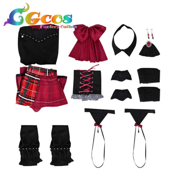 画像5: ラブライブ! サンシャイン!! 小原鞠莉 Shooting Star Warrior コスプレ衣装 (5)