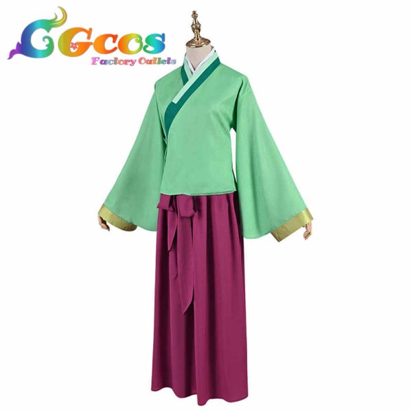 画像2: くすりやのひとりごと 猫猫 マオマオ コスプレ衣装 (2)