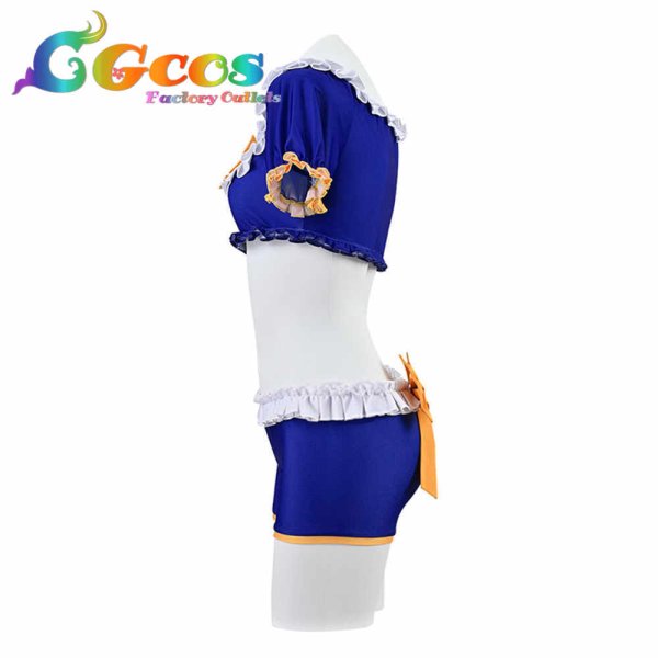 画像2: ウマ娘プリティーダービー ダイワスカーレット 水着 コスプレ衣装 (2)