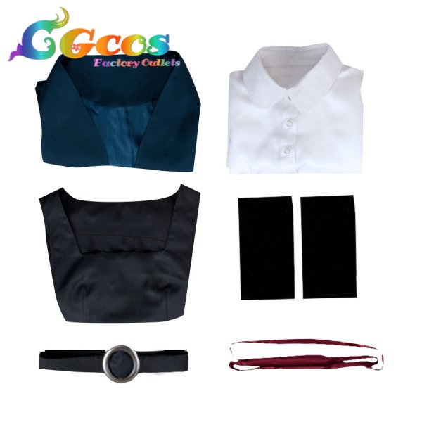 画像9: ラブライブ!スーパースター!! 結ヶ丘女子高等学校 葉月恋 唐可可 澁谷かのん 嵐千砂都 平安名すみれ 制服 コスプレ衣装 (9)