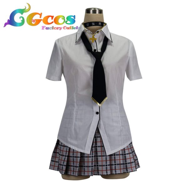 画像5: ラブライブ!虹ヶ咲学園スクールアイドル同好会 ハートビート★スクールガール 宮下愛 コスプレ衣装 (5)