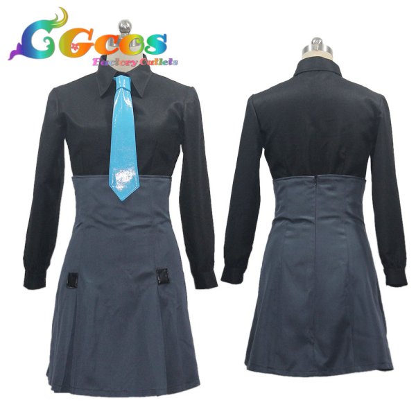 画像4: マブラヴ オルタネイティヴ 国連軍女子制服 コスプレ衣装 (4)