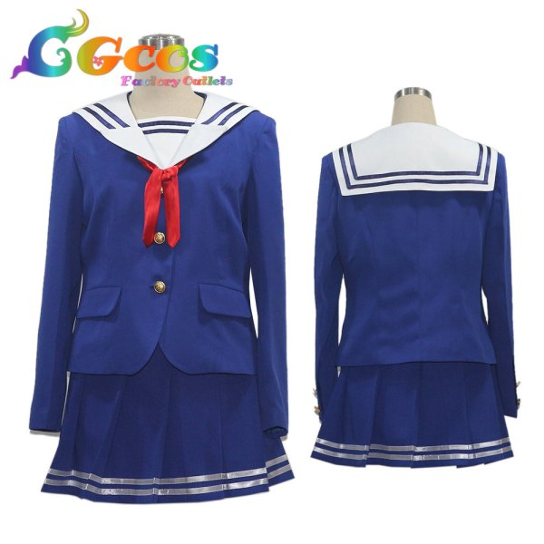 画像4: 冴えない彼女の育てかた 加藤恵 制服 コスプレ衣装 (4)