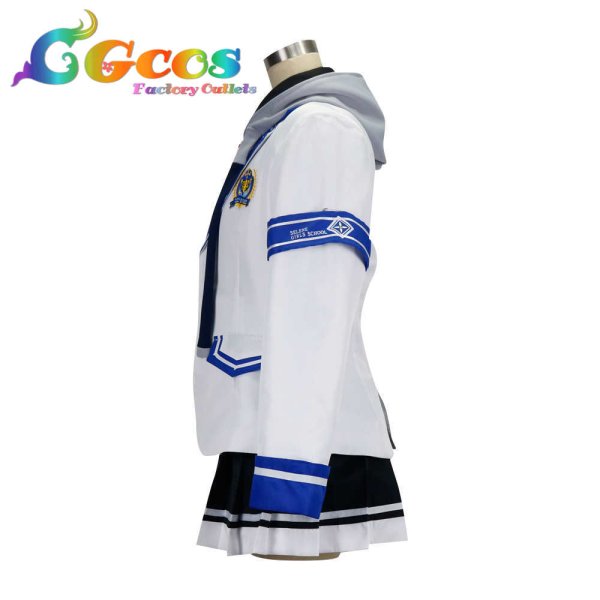 画像2: バーチャルYouTuber VTuber 西園チグサ コスプレ衣装 (2)