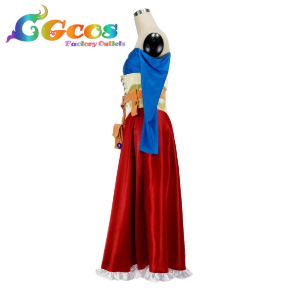 画像2: ドラゴンクエストVIII ゼシカ コスプレ衣装 (2)