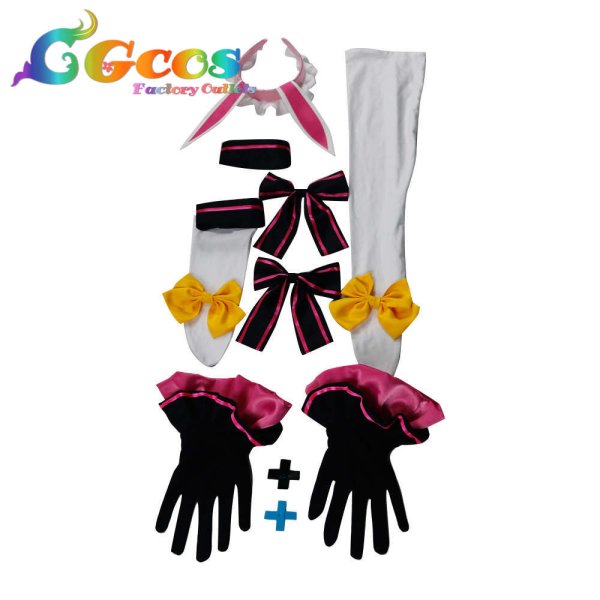 画像5: バーチャルYouTuber Vtuber 兎鞠まり コスプレ衣装 (5)