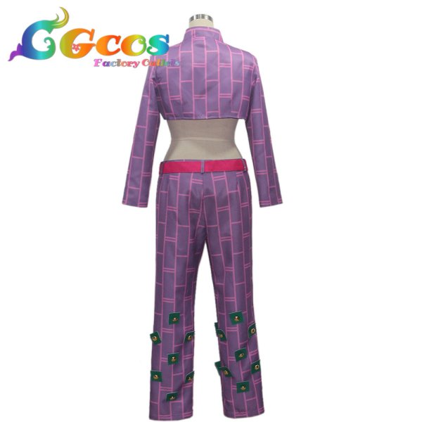 画像3: ジョジョの奇妙な冒険 空条徐倫 コスプレ衣装 (3)
