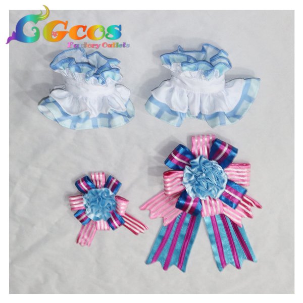 画像4: プリパラ 真中らぁら ウィッシュリボン アイドルコーデ コスプレ衣装 (4)