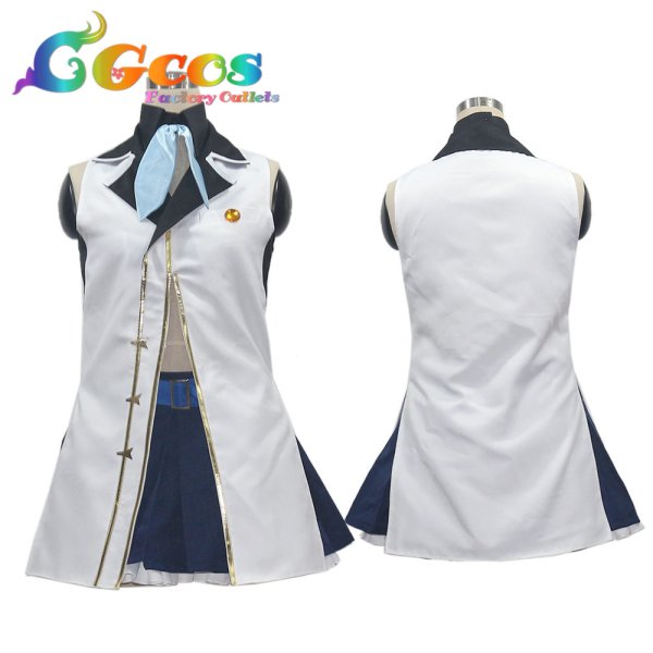 画像4: アズールレーン 白上フブキ コラボ コスプレ衣装 (4)