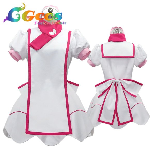 画像4: おジャ魔女どれみドッカーン　春風どれみ　パティシエ服　コスプレ衣装 (4)