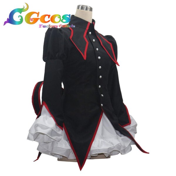 画像2: 黒魔女さんが通る!! 黒鳥千代子 コスプレ衣装 (2)