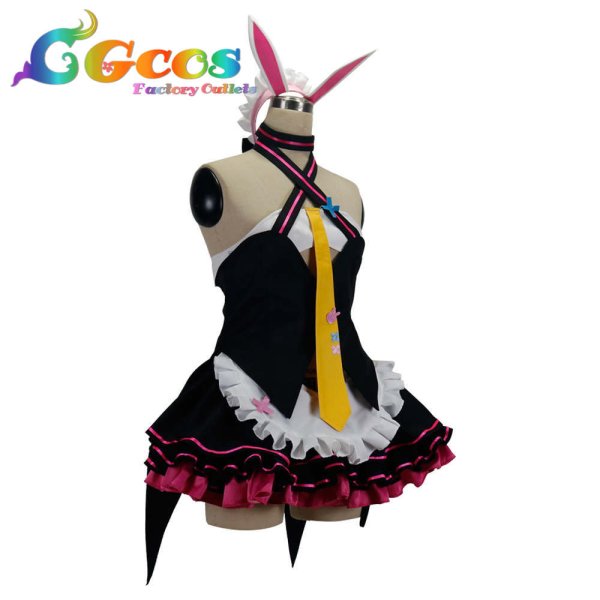 画像2: バーチャルYouTuber Vtuber 兎鞠まり コスプレ衣装 (2)