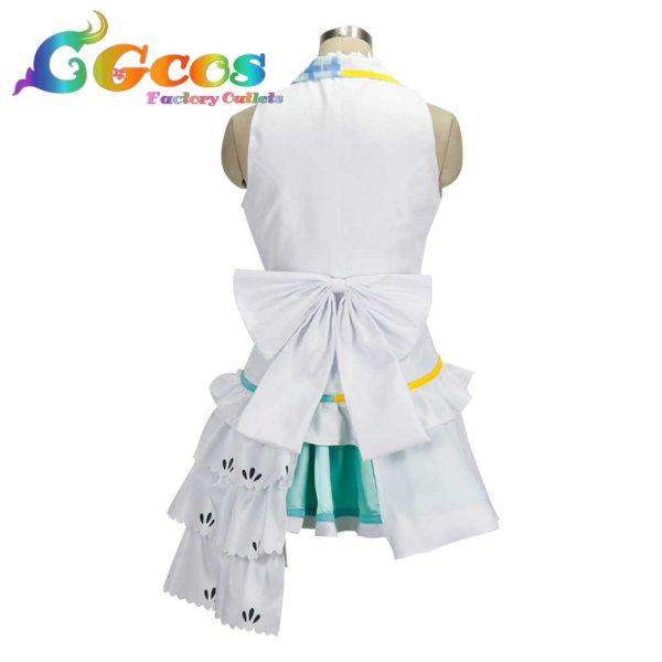 画像3: プロジェクトセカイ カラフルステージ！ プロセカ　日野森雫　天使のクローバー　コスプレ衣装 (3)
