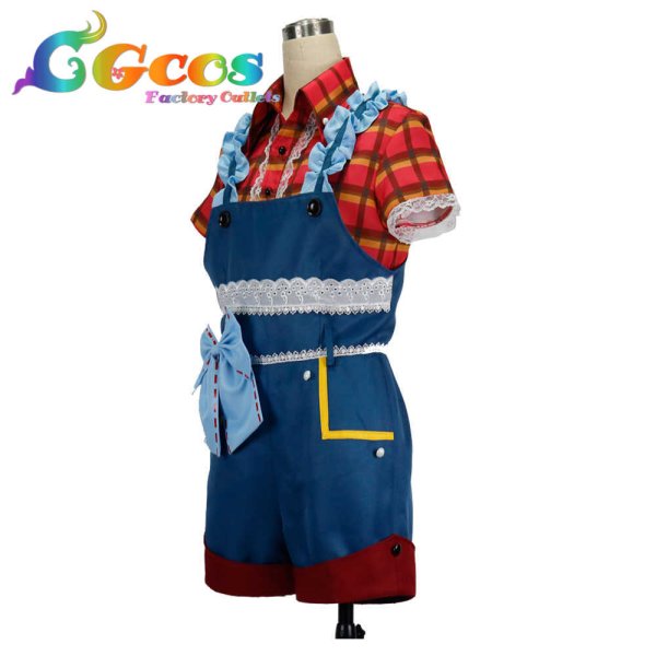 画像3: BanG Dream! バンドリ ちょっと寄り道 美竹蘭 コスプレ衣装 (3)