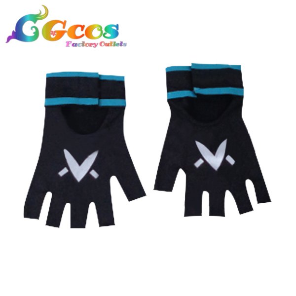 画像5: ヴァロラント　VALORANT　ジェット　Jett　コスプレ衣装 (5)