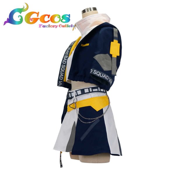 画像2: プロジェクトセカイ カラフルステージ! プロセカ Vivid BAD SQUAD もう一度ふたりで 天馬咲希 白石杏 初音ミク サンライズシティ コスプレ衣装 (2)