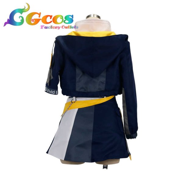 画像3: プロジェクトセカイ カラフルステージ! プロセカ Vivid BAD SQUAD もう一度ふたりで 天馬咲希 白石杏 初音ミク サンライズシティ コスプレ衣装 (3)