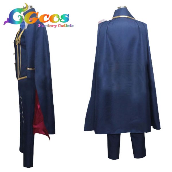 画像3: あんさんぶるスターズ! 反逆!王の騎行 月永レオ コスプレ衣装 (3)