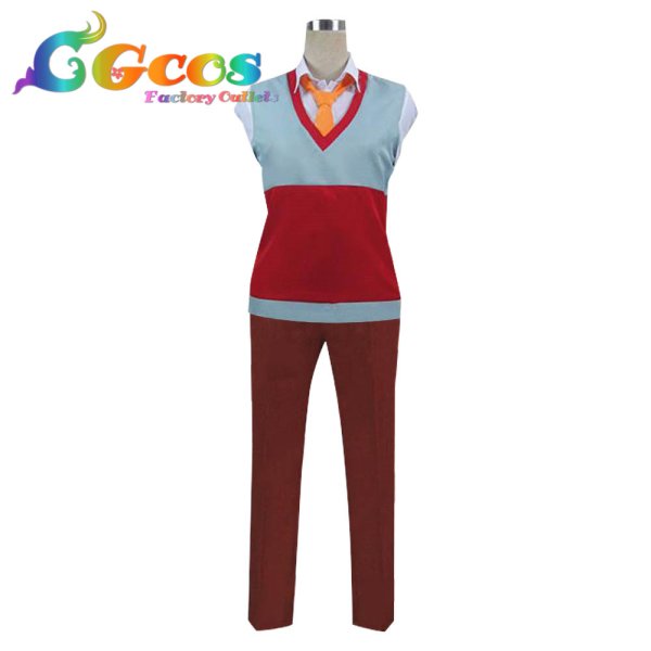 画像4: ダンガンロンパ3 The End of 希望ヶ峰学園 絶望編 狛枝凪斗 コスプレ衣装 (4)