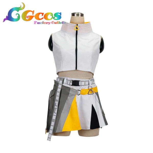 画像4: プロジェクトセカイ カラフルステージ! プロセカ Vivid BAD SQUAD もう一度ふたりで 天馬咲希 白石杏 初音ミク サンライズシティ コスプレ衣装 (4)