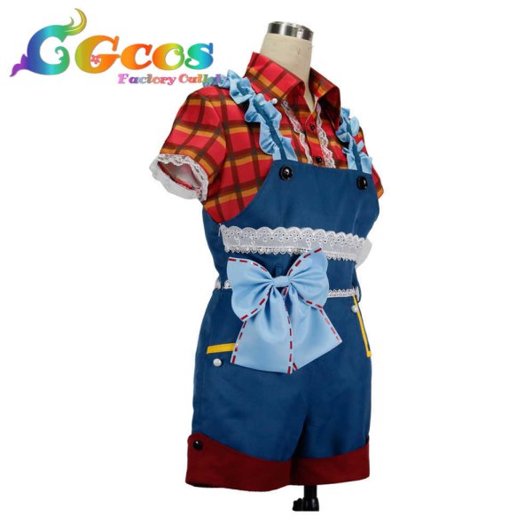 画像2: BanG Dream! バンドリ ちょっと寄り道 美竹蘭 コスプレ衣装 (2)