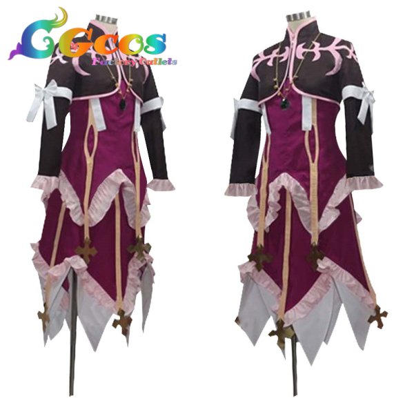 画像2: テイルズ オブ エクシリア エリーゼ・ルタス コスプレ衣装 (2)