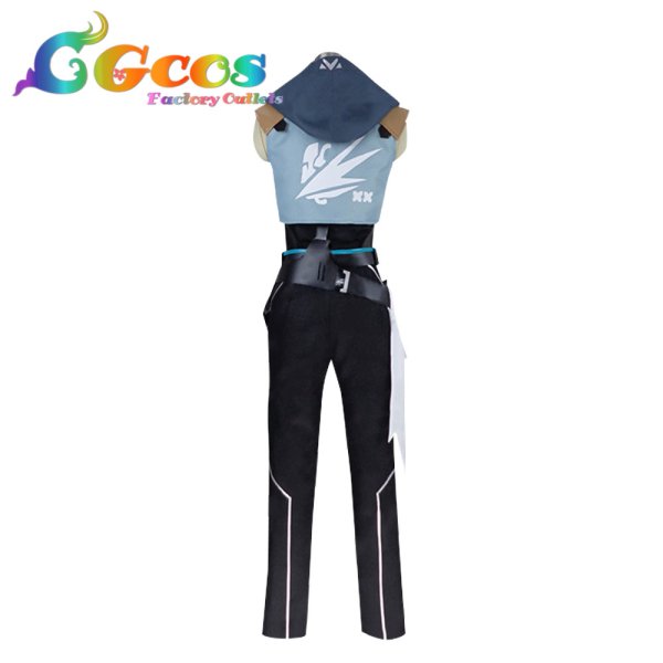 画像3: ヴァロラント　VALORANT　ジェット　Jett　コスプレ衣装 (3)