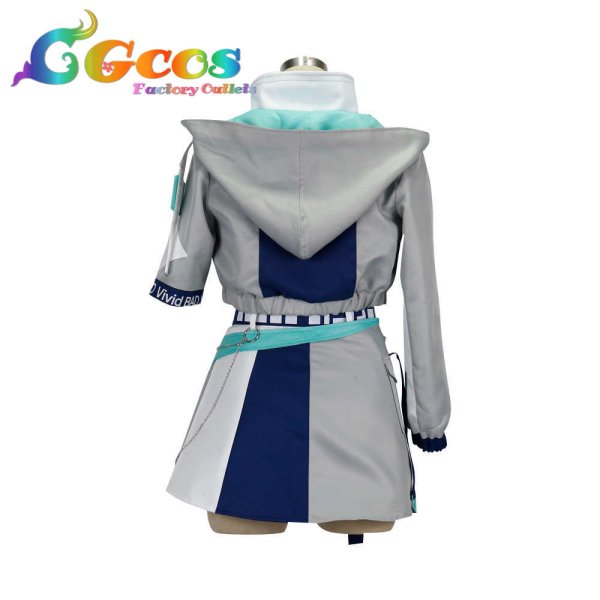 画像3: プロジェクトセカイ カラフルステージ! プロセカ Vivid BAD SQUAD もう一度ふたりで 白石杏 コスプレ衣装 (3)