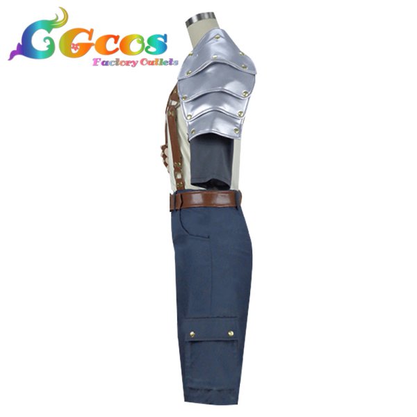 画像2: ファイナルファンタジーVII リメイク FINAL FANTASY VII FF7 リメイク ウェッジ コスプレ衣装 (2)