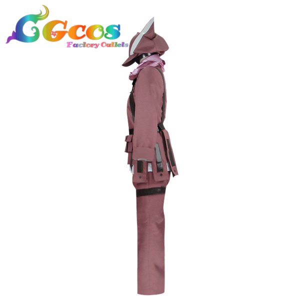 画像2: ソードアート・オンライン オルタナティブ ガンゲイル・オンライン GGO 小比類巻香蓮 コスプレ衣装 (2)