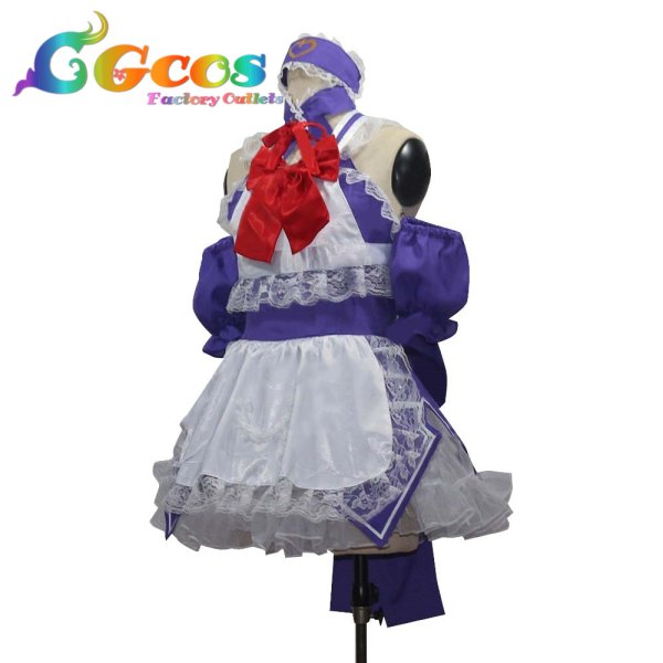 画像2: Fate/Grand Order シュヴァリエ・デオン 正義のメイド服ナイト コスプレ衣装 (2)