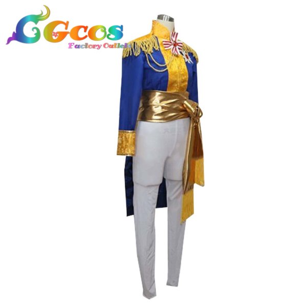 画像2: ベルサイユのばら オスカル・フランソワ・ド・ジャルジェ コスプレ衣装 (2)