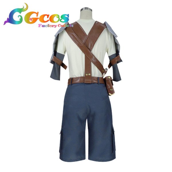 画像3: ファイナルファンタジーVII リメイク FINAL FANTASY VII FF7 リメイク ウェッジ コスプレ衣装 (3)