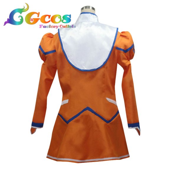 画像3: 宇宙のステルヴィア 片瀬志麻 藤沢やよい 予科生制服 コスプレ衣装 (3)