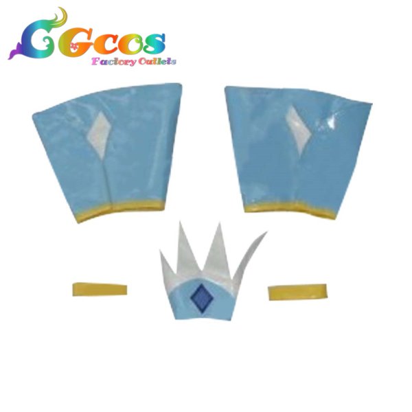 画像4: ドキドキ!プリキュア 菱川六花 キュアダイヤモンド コスプレ衣装 (4)