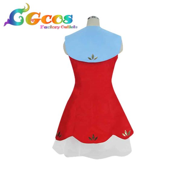 画像2: ポケットモンスター サン・ムーン ポケットモンスタームーン リーリエ コスプレ衣装 (2)